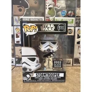 Funko Pop! Star Wars - Stormtrooper - GameStop Star Wars Celebration w/Protector